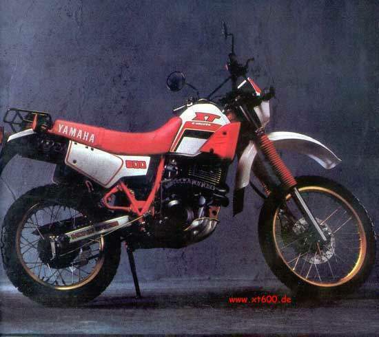 Мотоцикл Yamaha XT 600 1986 фото