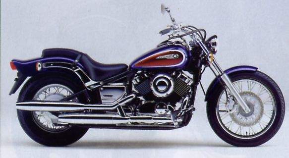 Мотоцикл Yamaha XVS 650 Drag Star Classic 1998 фото
