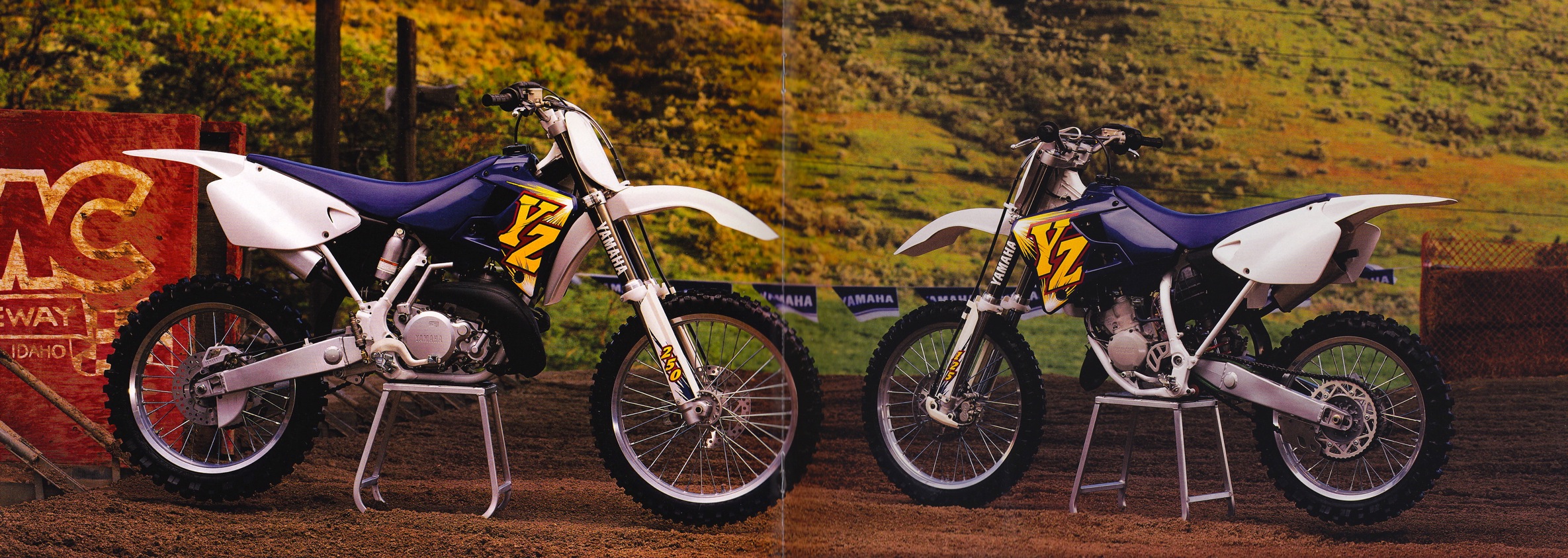 Мотоцикл Yamaha YZ 125 1985