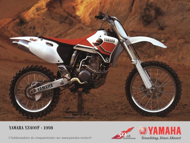 Мотоцикл Yamaha YZ 400 F 1998