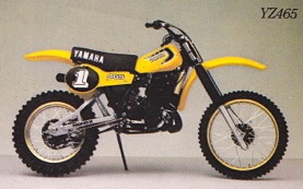 Мотоцикл Yamaha YZ 465 1980