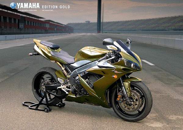 Фотография мотоцикла Yamaha YZF-1000 R1 Gold Limited Edition 2004