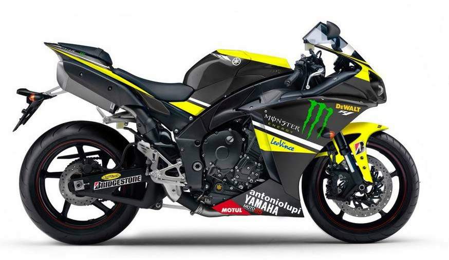 Фотография мотоцикла Yamaha YZF 1000R1 Monster Tech3 Replica 2010