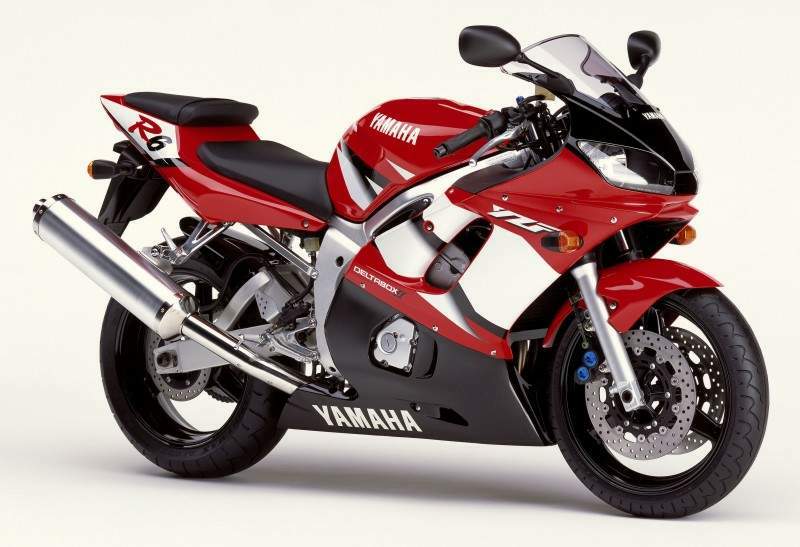 Мотоцикл Yamaha YZF-600 R6 2002 фото