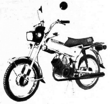 Мокик ЛМЗ-2.164 с двигателем В-501